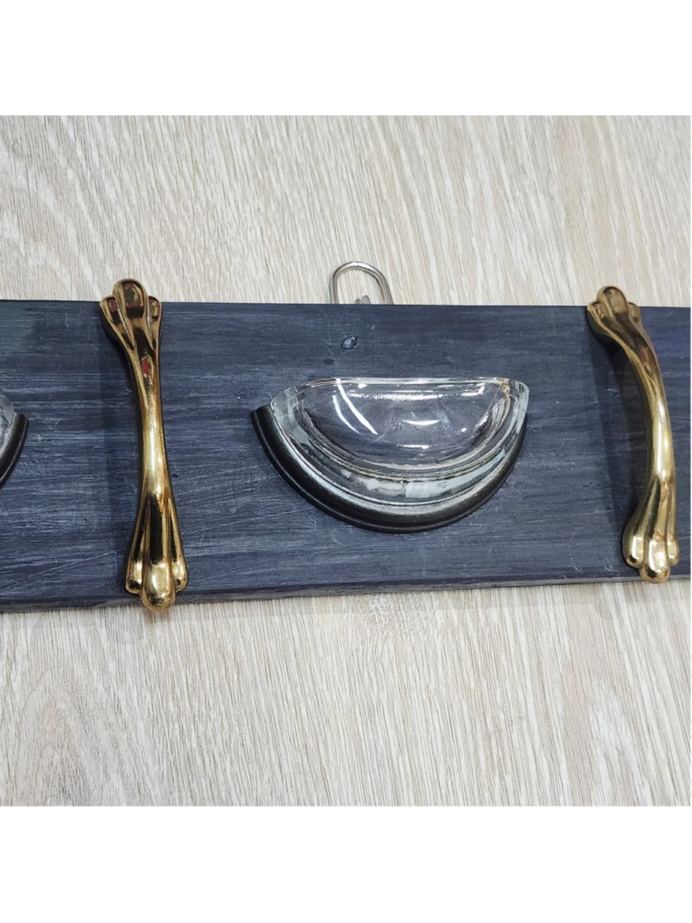 Handmade wall knob hook Shelf